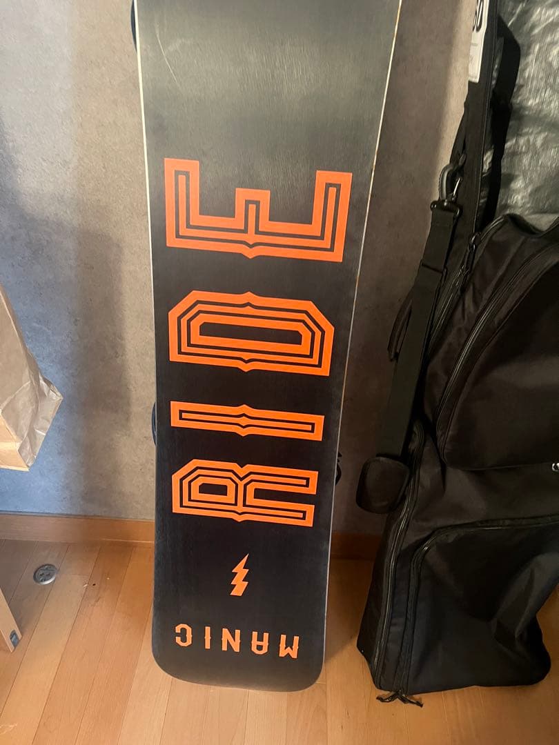 RIDE manic 161cm (カバー付き) スノーボードセット