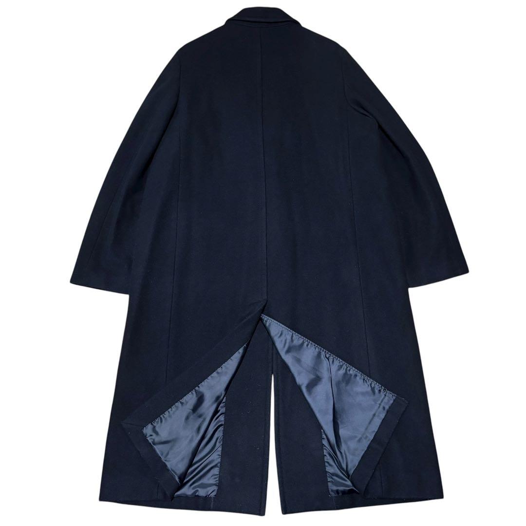 希少サイズ⭐︎iCB ウールチェスターコート　濃紺　46