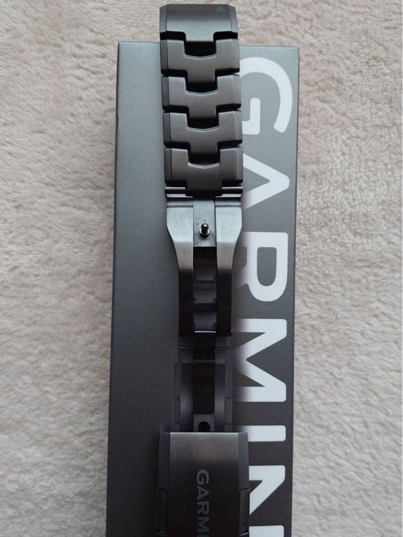 GARMIN 純正QuickFit F6 22mm DLC Titanium