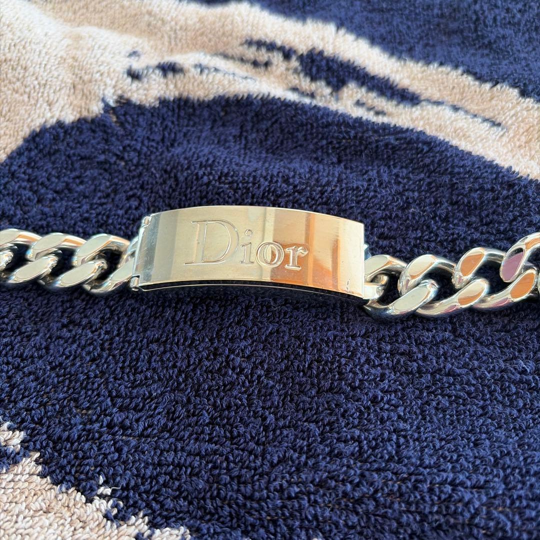 Dior シルバー チェーンブレスレット