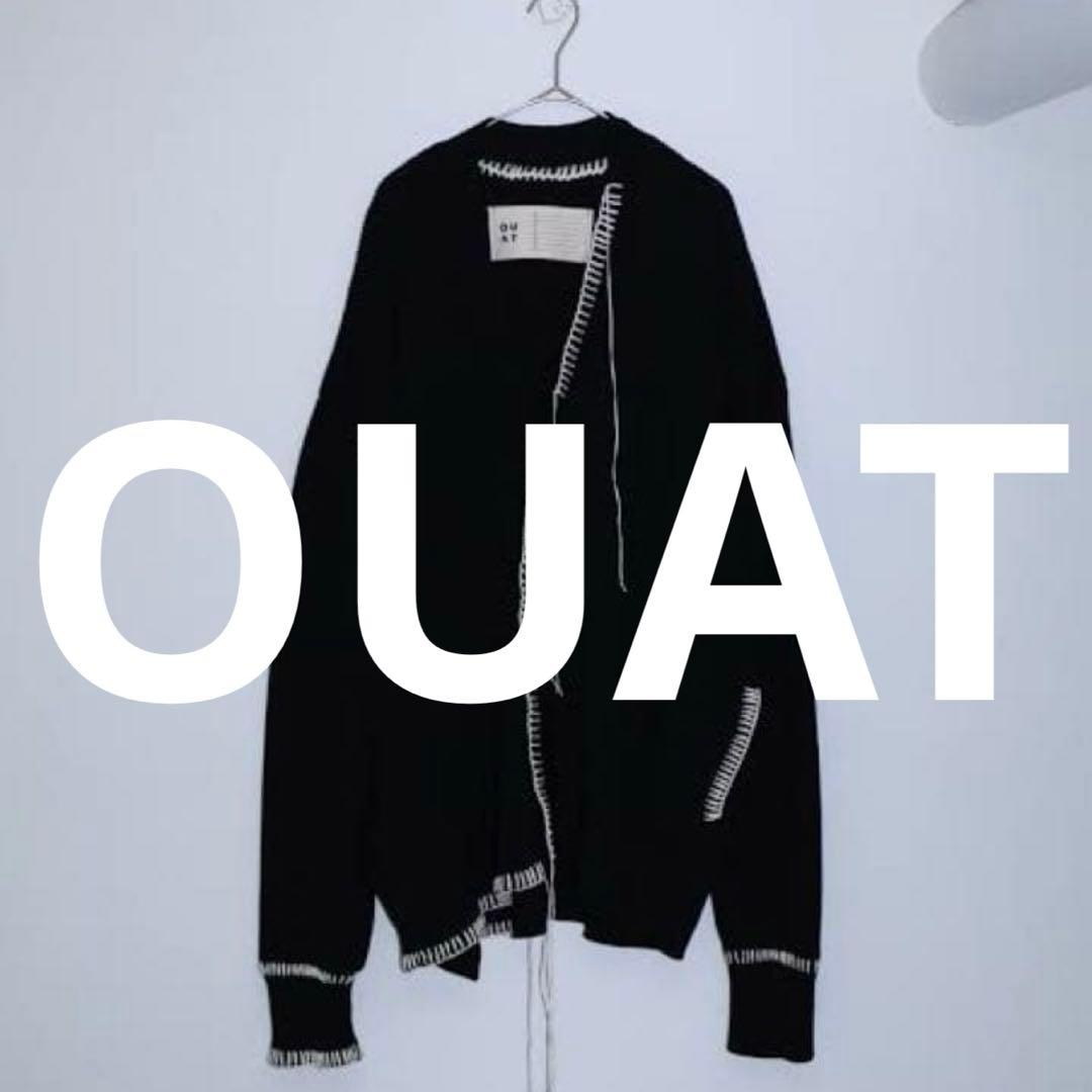 トップス ouat office cardigan black