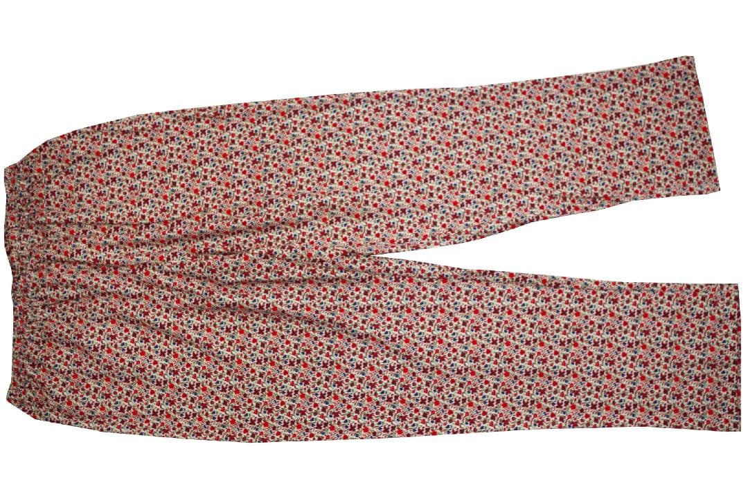 【新品】リバティ LIBERTY fabric　秋冬物総柄パジャマ（L)日本製C