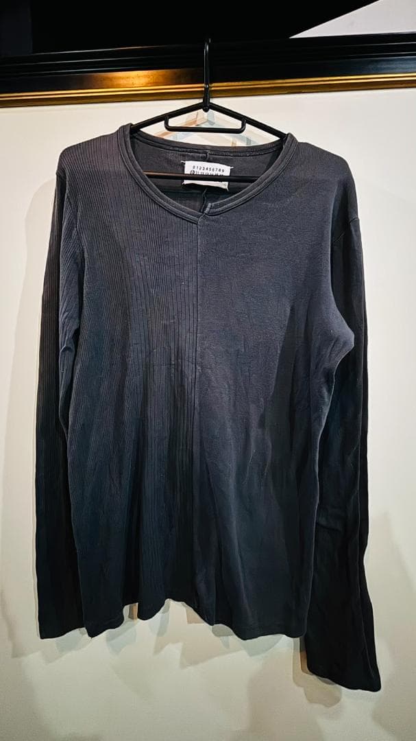 Maison Margiela アシンメトリーリブデザイン