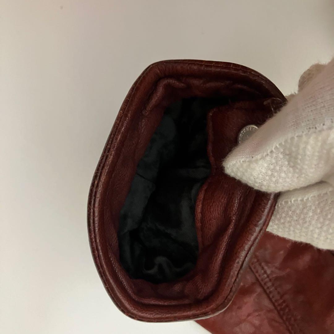 ✨希少　30周年✨ニコル　レザージャケット　シングルライダース　ジップアップ　赤