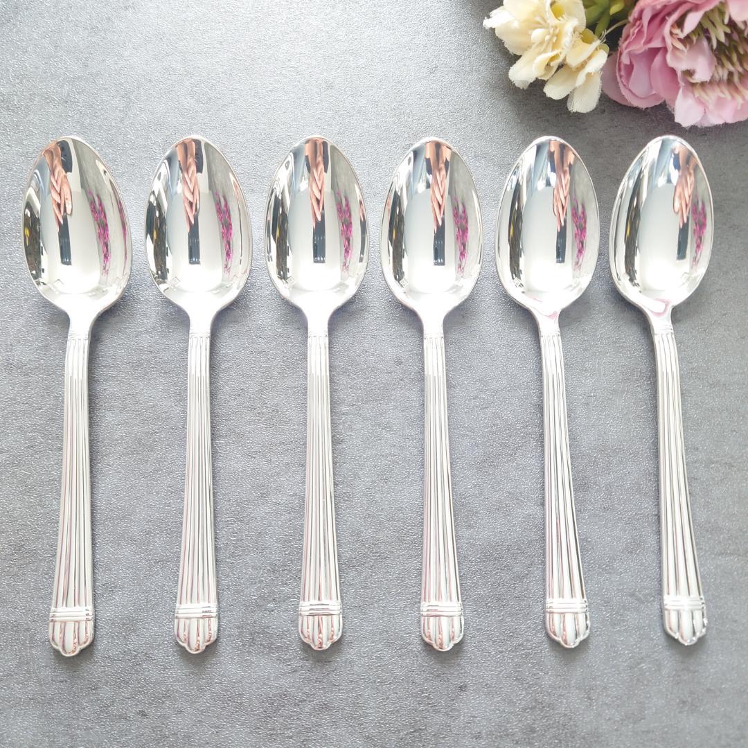 美品 クリストフル アリア コーヒースプーン 6点