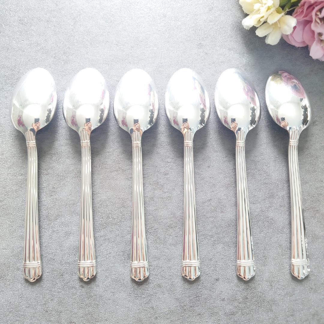 美品 クリストフル アリア コーヒースプーン 6点