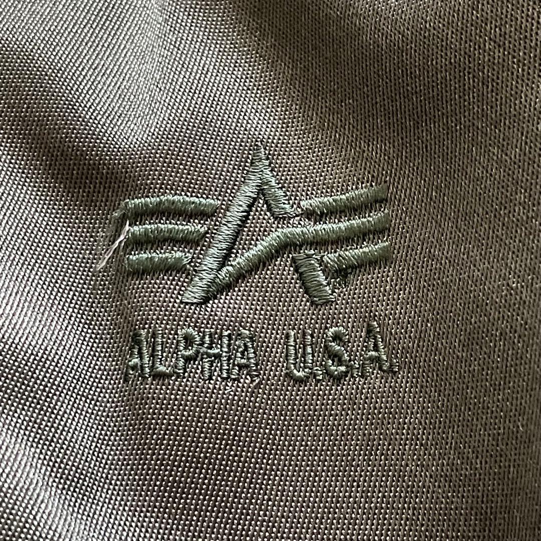 【美品】アルファインダストリーズ LOT.2610 タイタンクロス生地 USA製