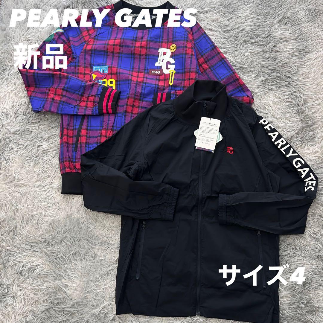 新品　パーリーゲイツ　セットアップ　スニード　ジャケット　ニコちゃん　チェック柄