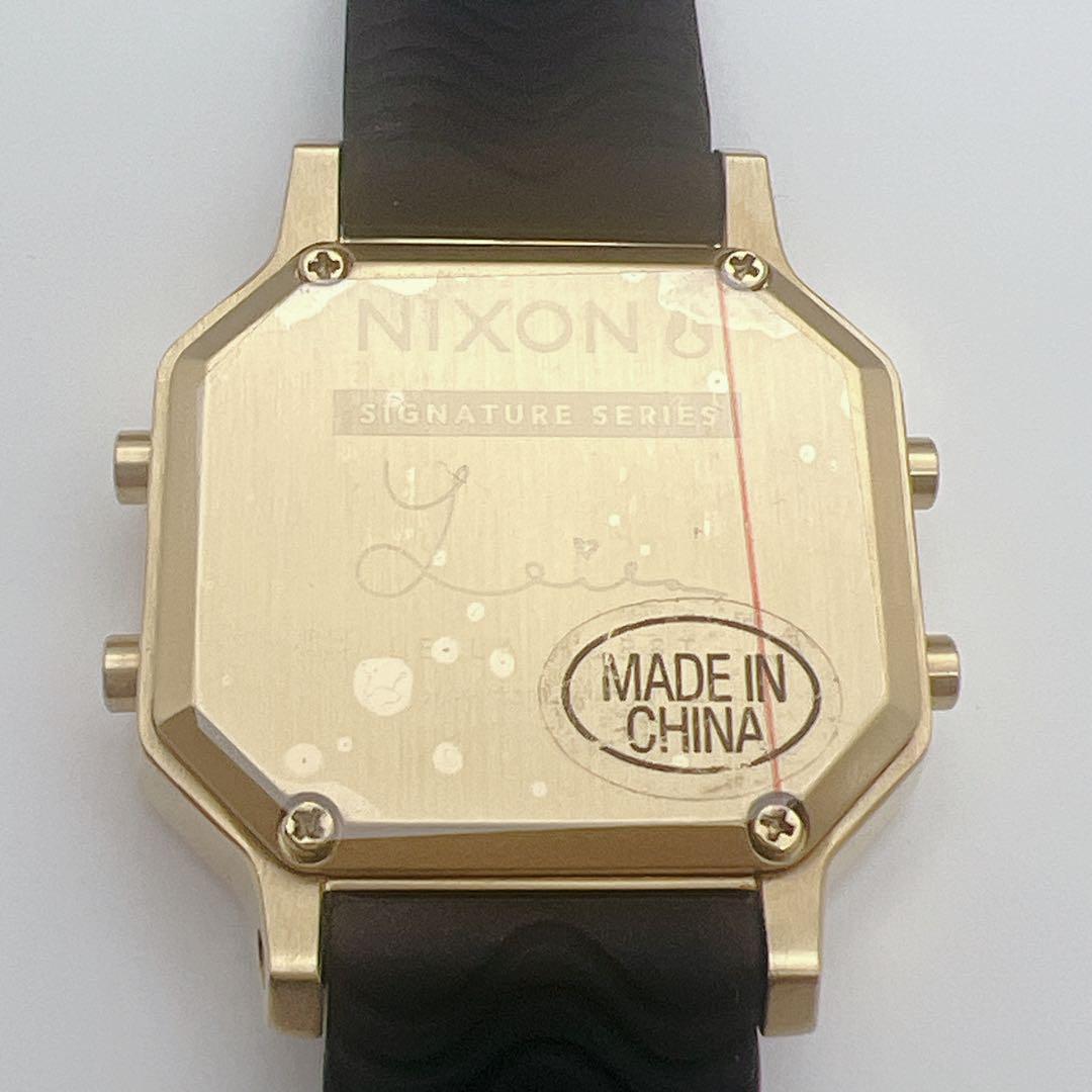 【未使用級】ニクソン×レイラ・ハースト 限定コラボ 新品電池交換済 サーファー