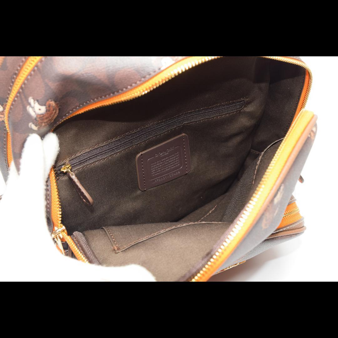 【新品未使用】COACH　コーチ　リュック　ヘッジホッグプリント　レディース