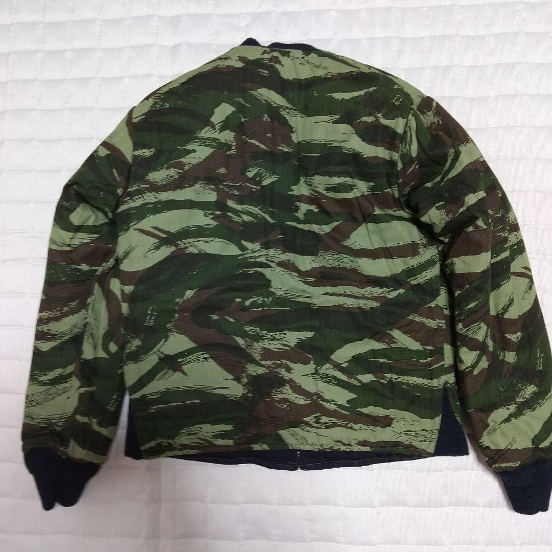 新品ミスターフリーダム ミッドナイトデニム×カモフラ キルトジャケット