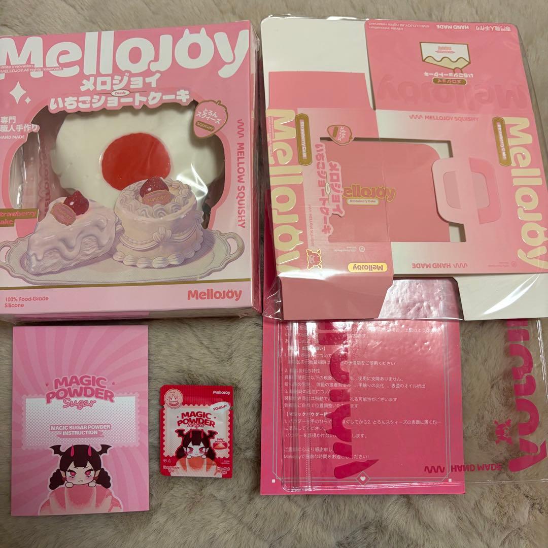 く*★様 mellojoy メロジョイ　ショートケーキ　スライス　スクイーズ　い