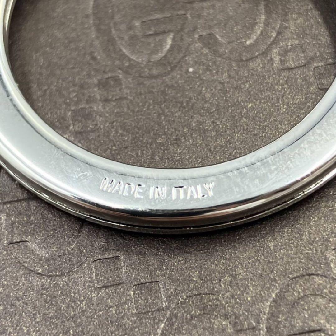 【未使用品】　GUCCI　グッチ　Gロゴ　鍵デザイン　キーリング　キーホルダー
