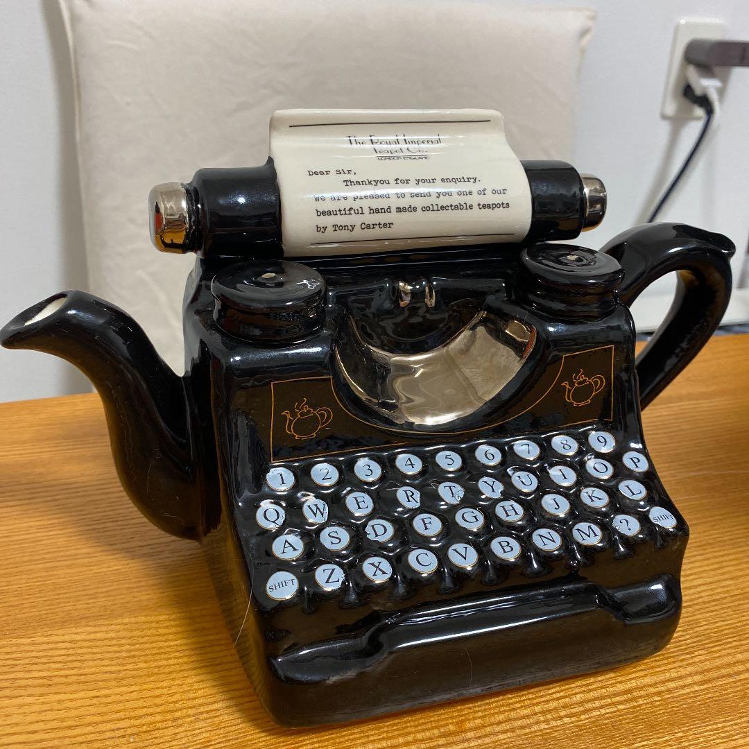 デコティーポット Carters of sullfolk タイプライター