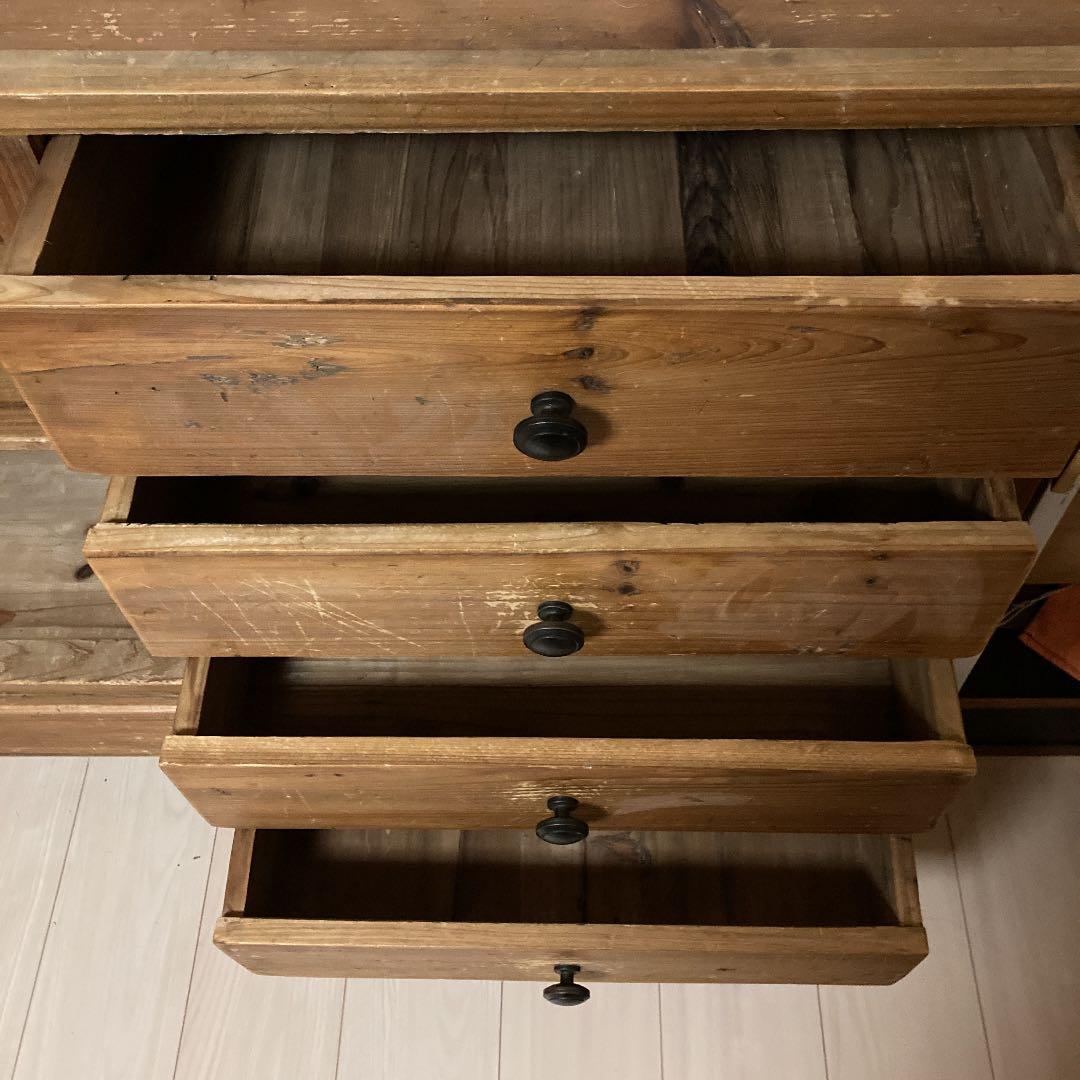 【引取限定】専用クラッシュゲート アスペルキャビネット　関家具