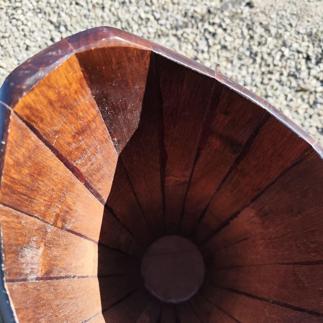 イタリア製 傘立て アンブレラスタンド 天然木 無垢材 インテリア 家具