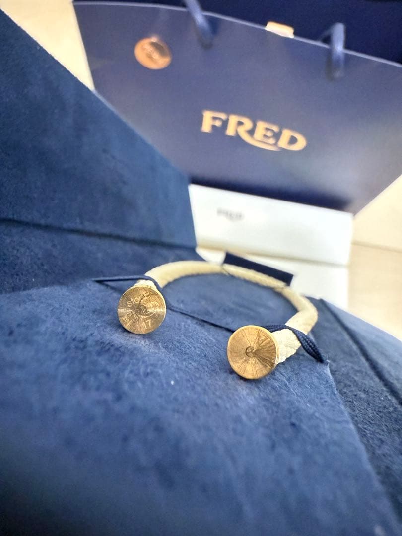 FRED フレッド　フォース10 LMラージ　PGハーフダイヤ　ケーブル2本17