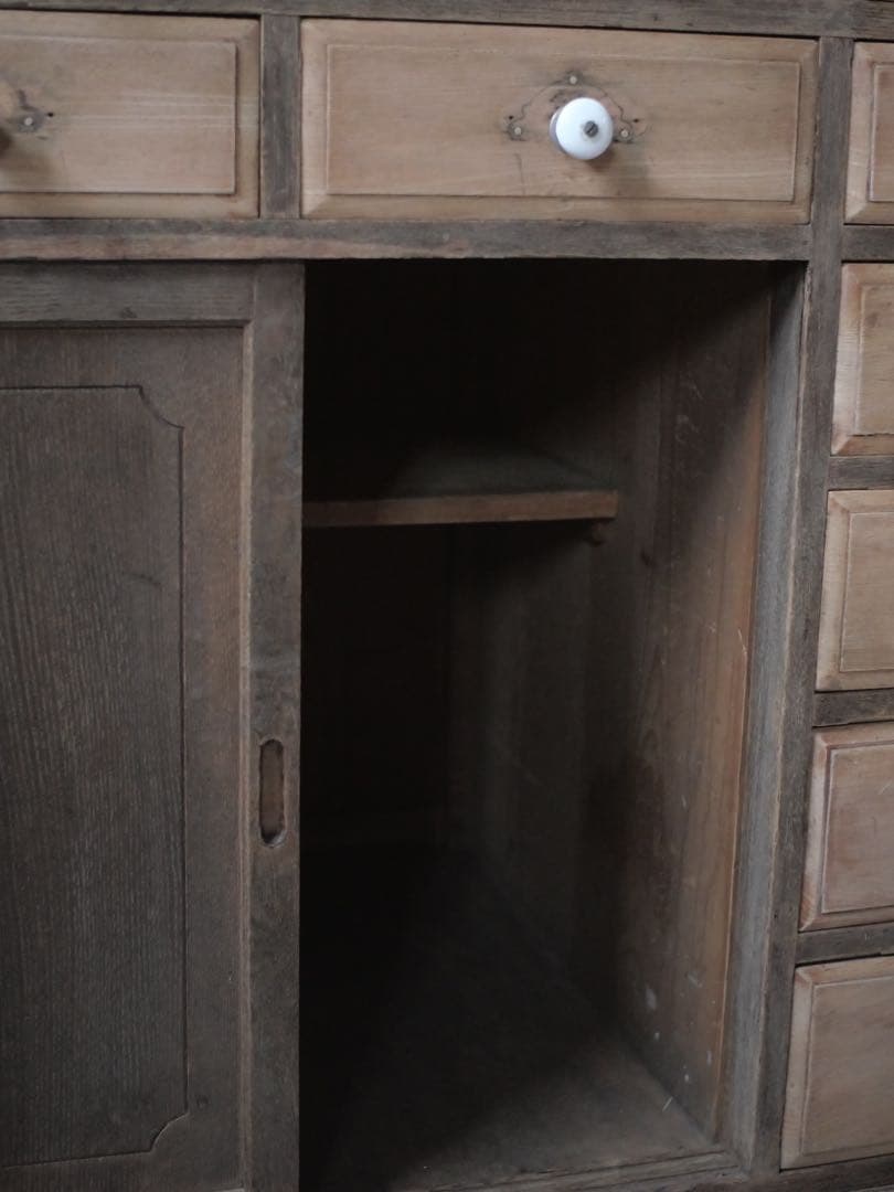 机　カウンターテーブル　台　店舗什器　古家具　古道具　アンティーク　昭和レトロ