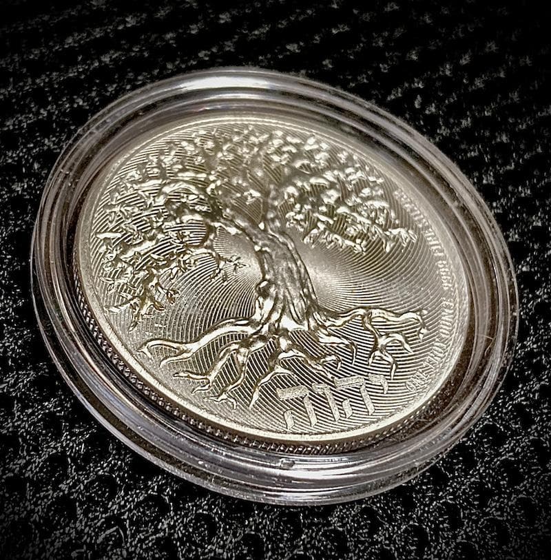 2021年 ニュージーランド 銀貨 エリザベス2世 ニウエ カプセル入FS