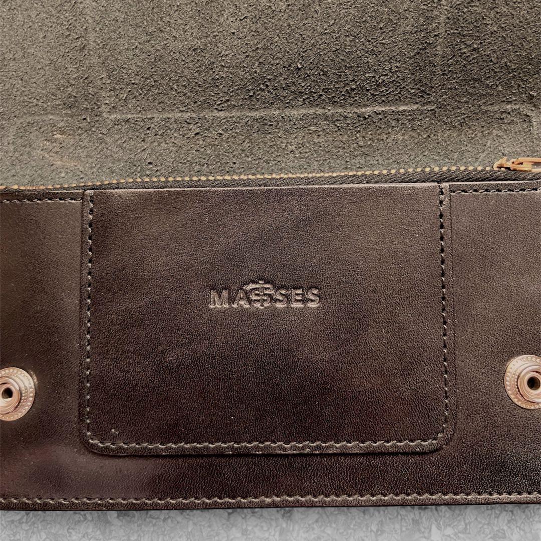 マシス MASSES　トラッカーロングウォレット&ウォレットチェーン