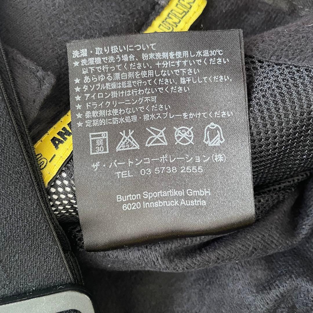 バートン アナログ　スノボー　ウェア　L イエロー ブラック　セットアップ　上下