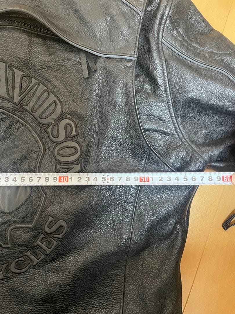 Harley-Davidson レザージャケット L スカル 本革 ライナー付