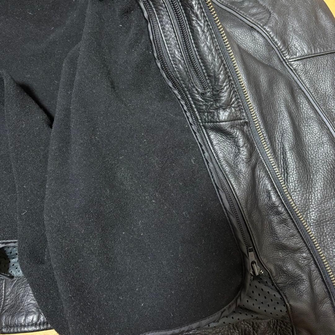 Harley-Davidson レザージャケット L スカル 本革 ライナー付