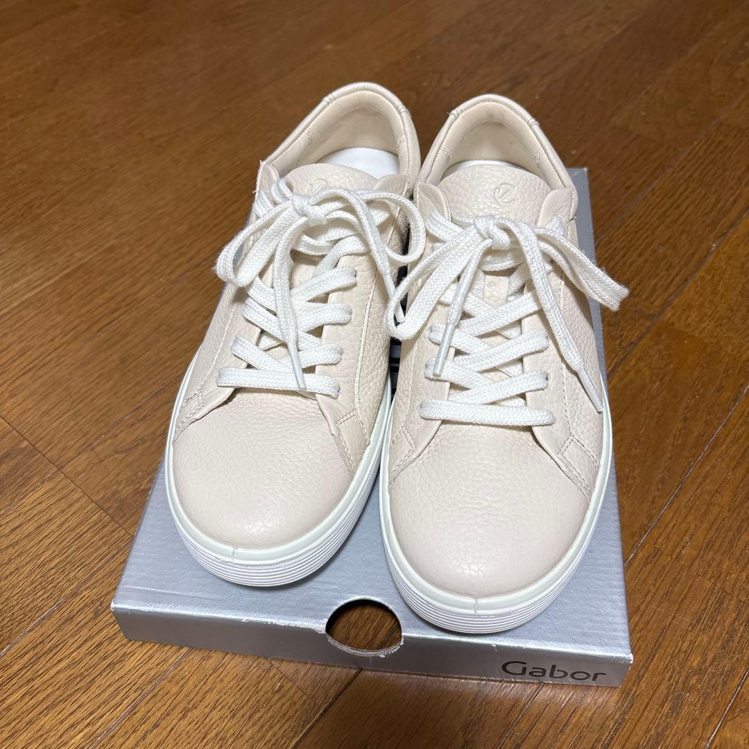 美品‼️ecco レザー スニーカー