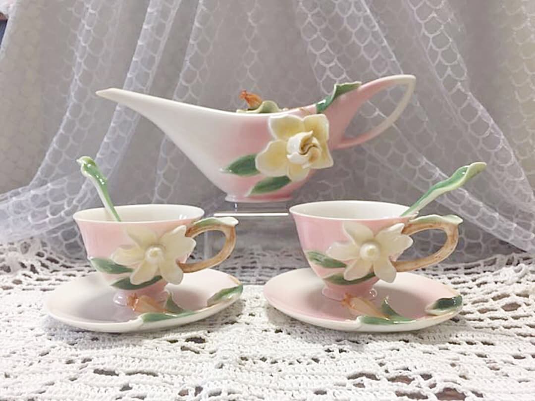 Magnificence flower  華麗なる花コレクション ティーセット