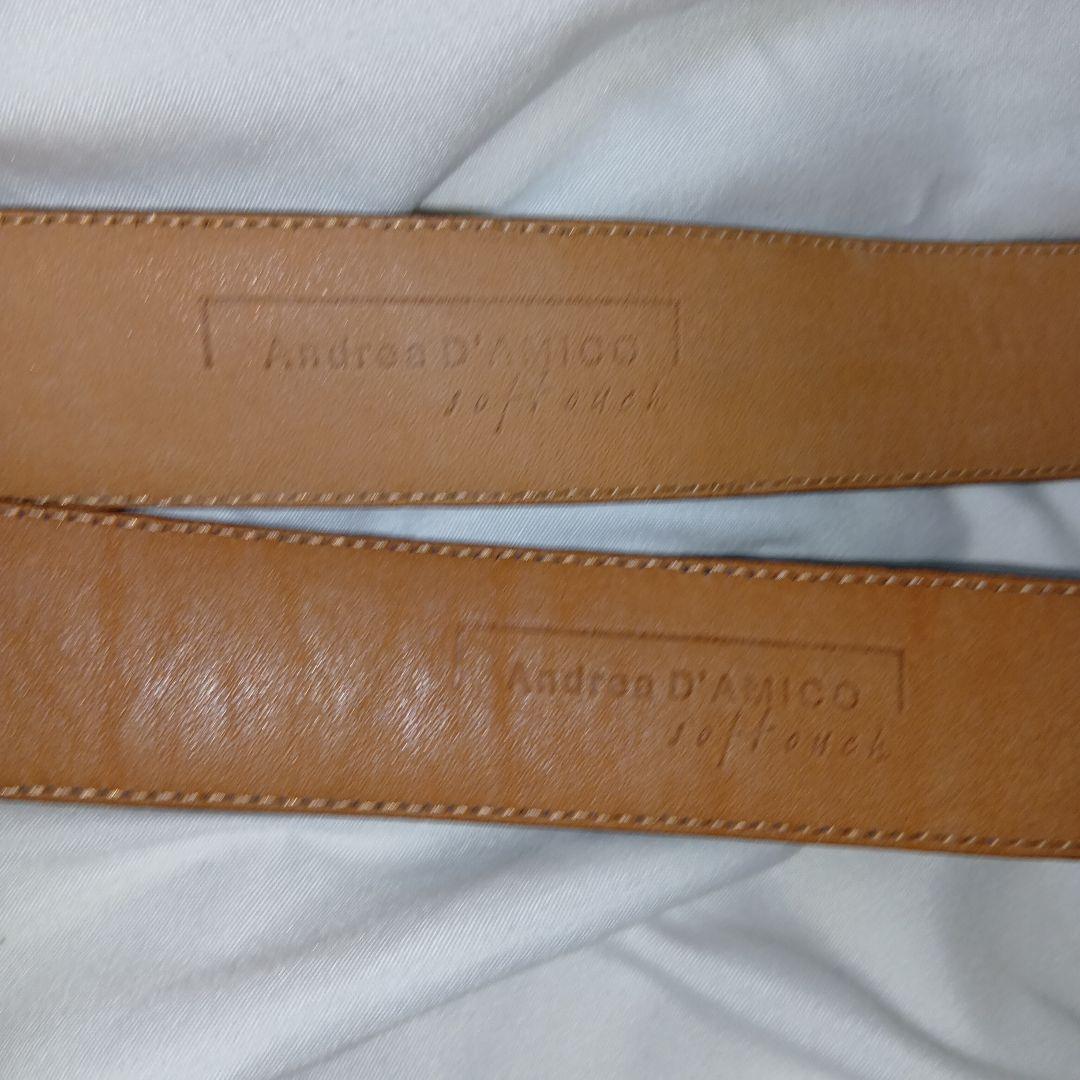 アンドレアダミコ　リングレザーベルト　２本セット