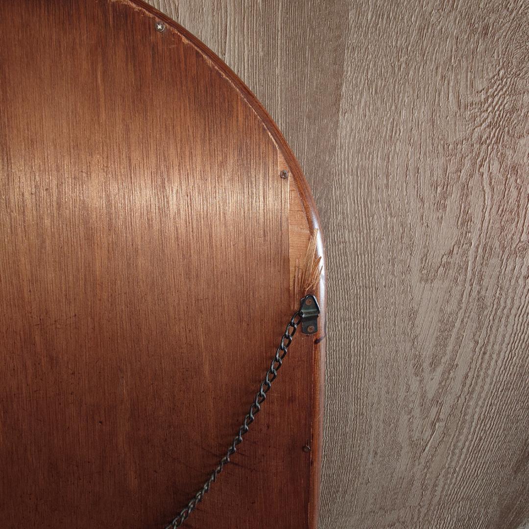 ラタン製スタンドミラー 高さ142cm【匿名配送】