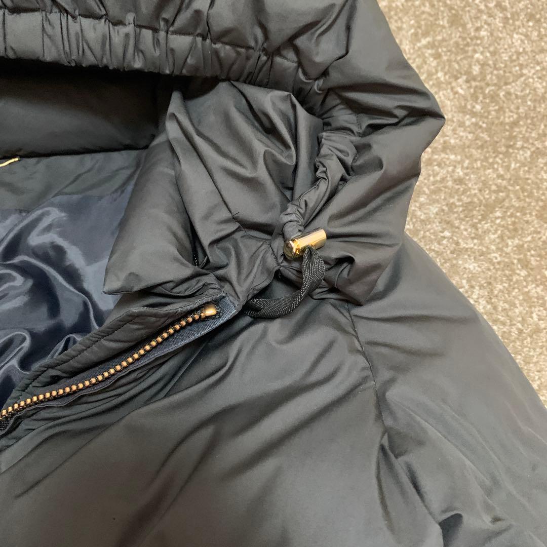 美品　ドゥーズィエムクラス　コクーン フードダウン ブラック　黒