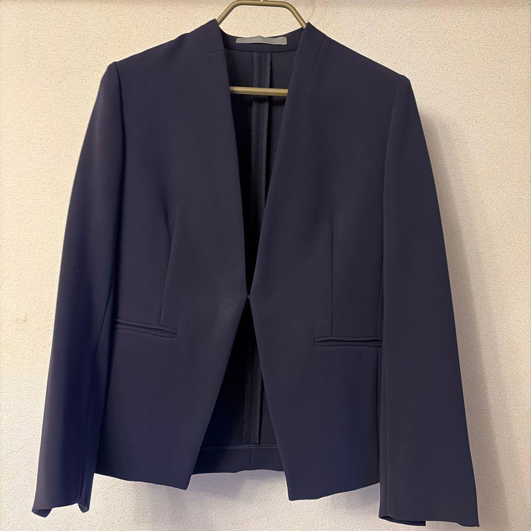 theory luxe LIVE 40ネイビー パンツスーツ上下