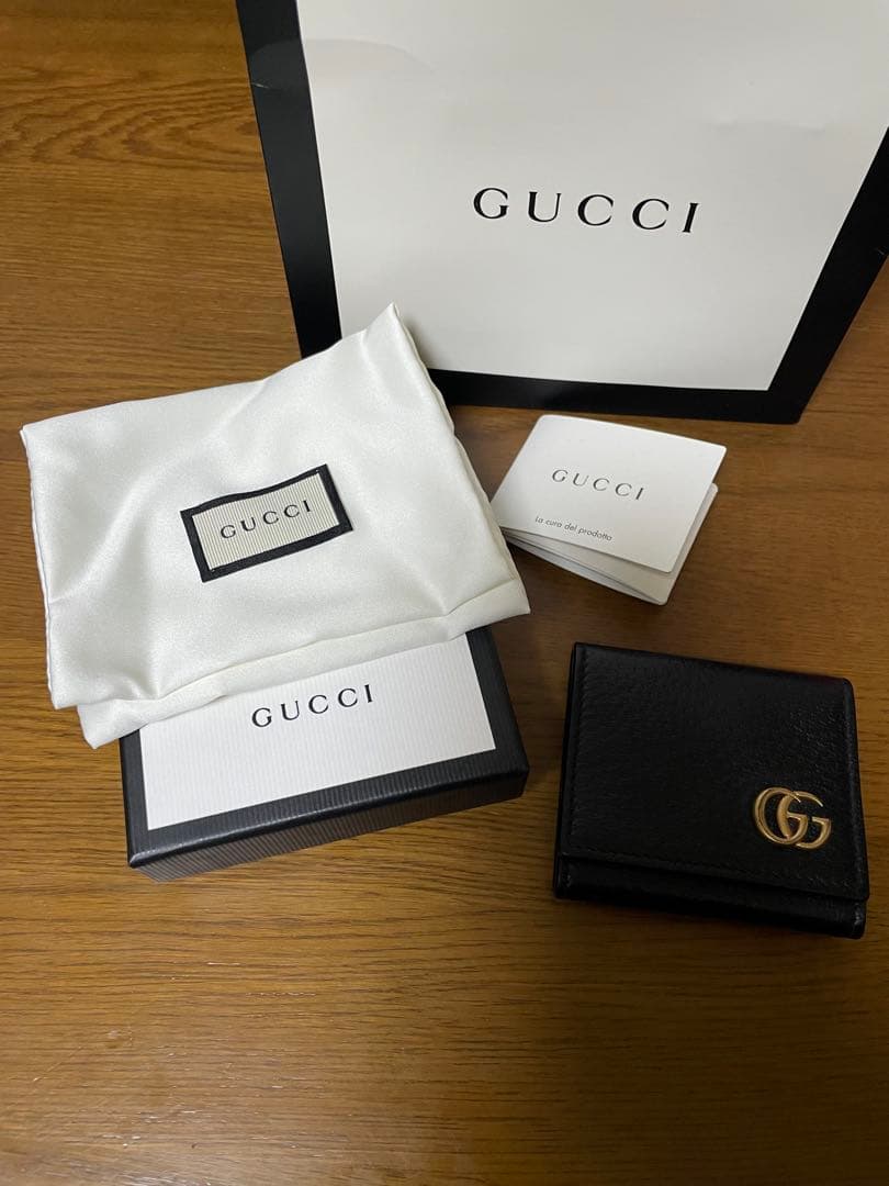 【最終価格】GUCCI ブラックレザー ケース