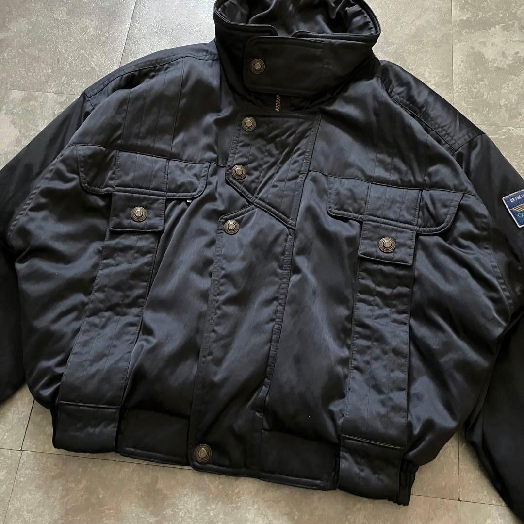 ジャケット・アウター 90s vintage shell black short bomber jkt