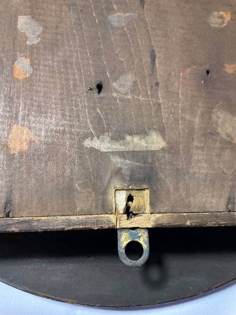 アンティーク　ゼンマイ掛時計　稼動品