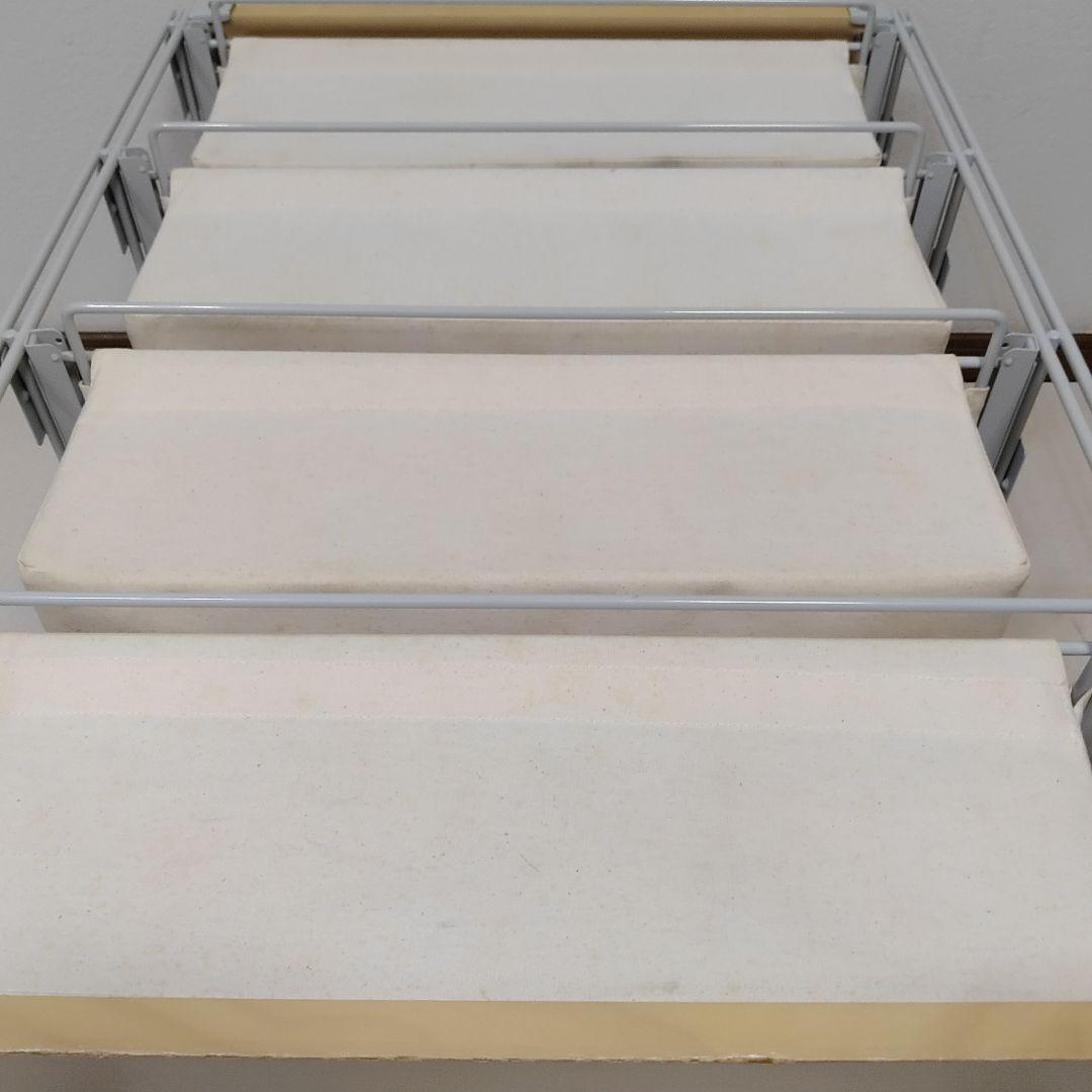 無印良品 スチールユニットシェルフ 帆布バスケットセット 幅56cm