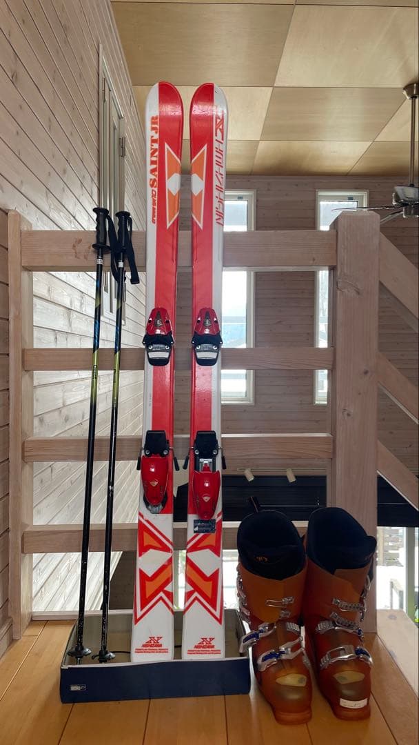 子供カービングスキー板NISHIZAWAキッズ140cmセットジュニア大人