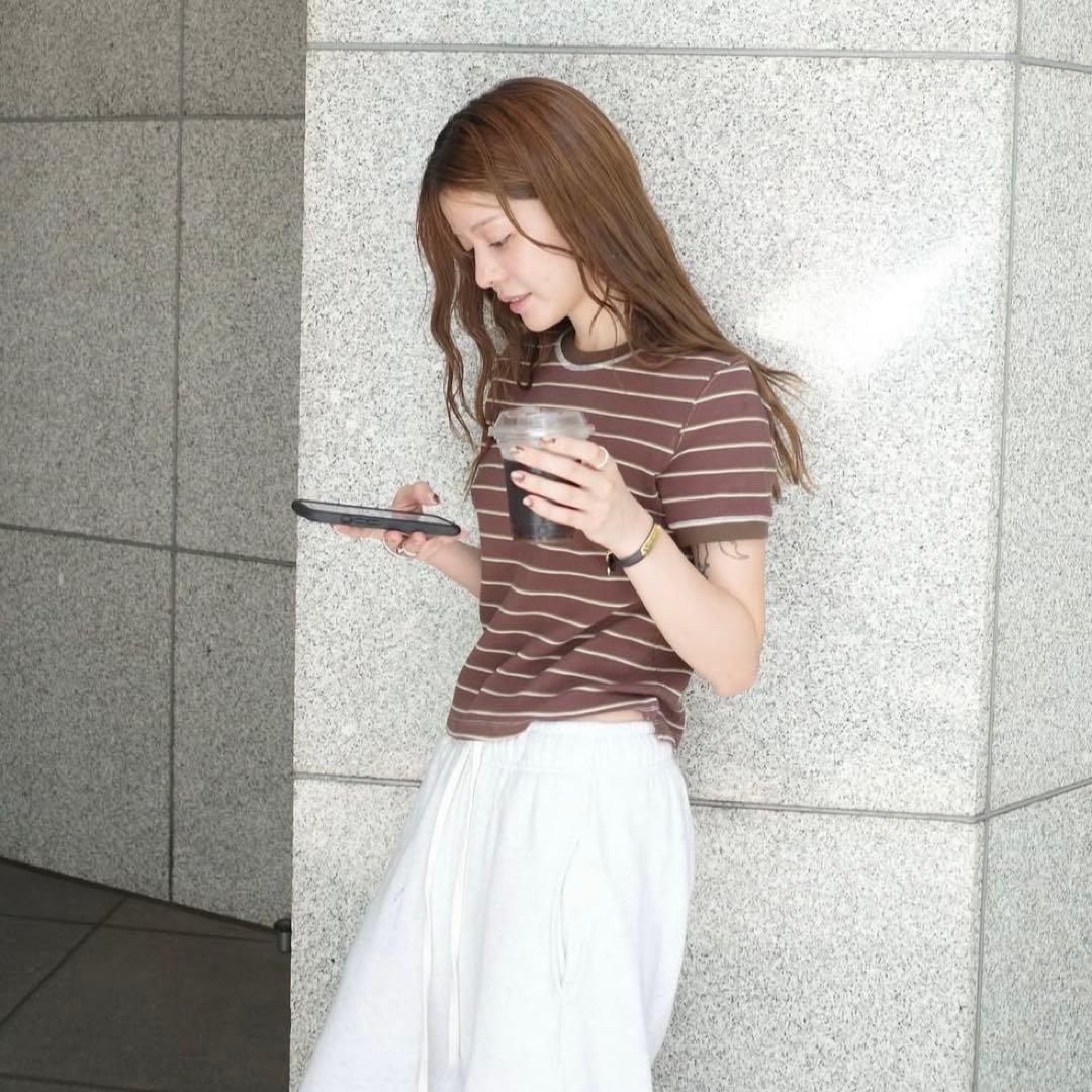 【todayful】Border Ringer Tee_CHO