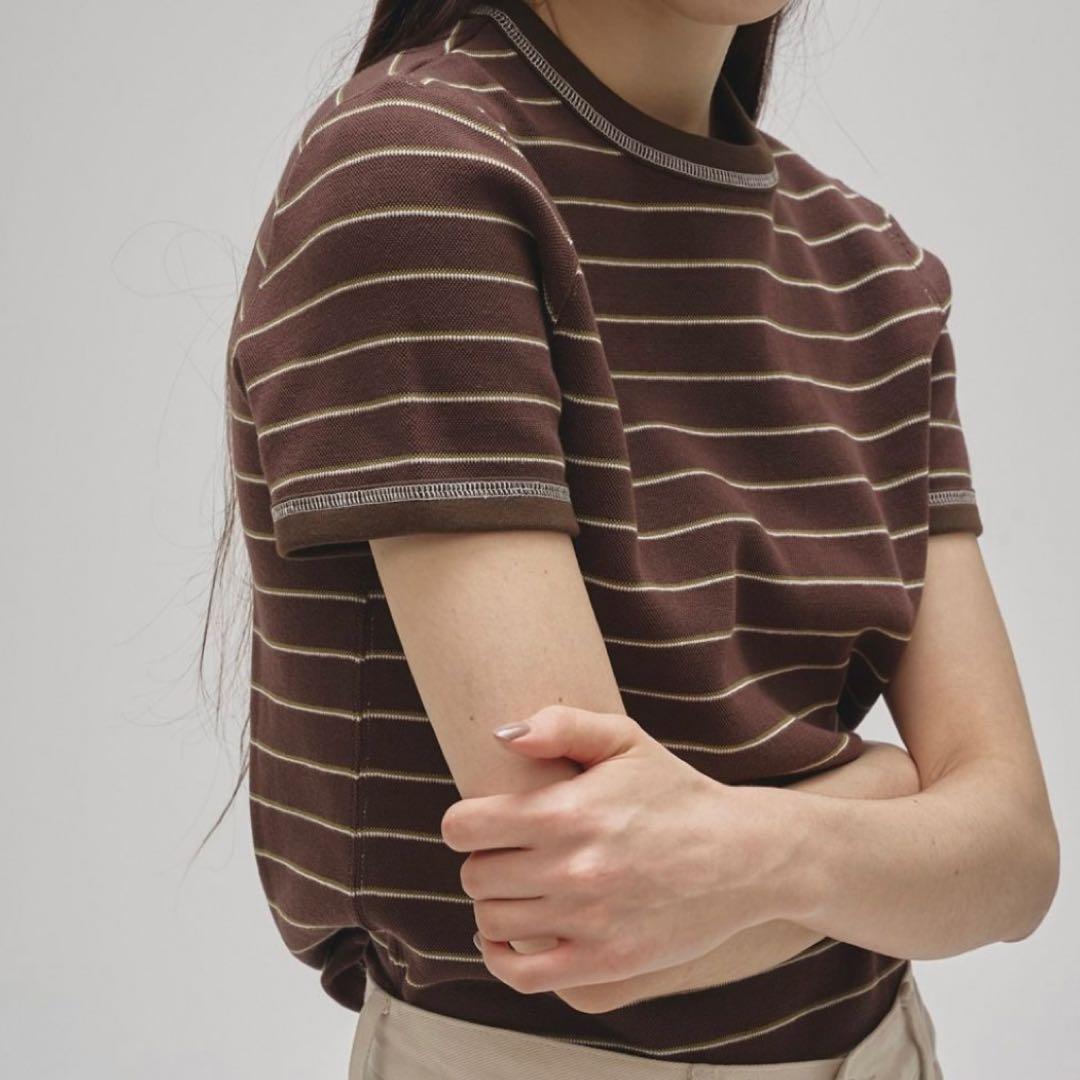 【todayful】Border Ringer Tee_CHO