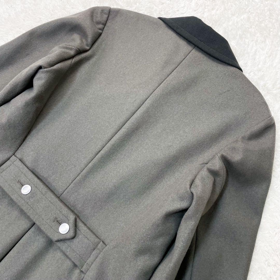 未使用級 東ドイツ軍 ロングコート NVA ビンテージ ウール 防寒 ジャケット