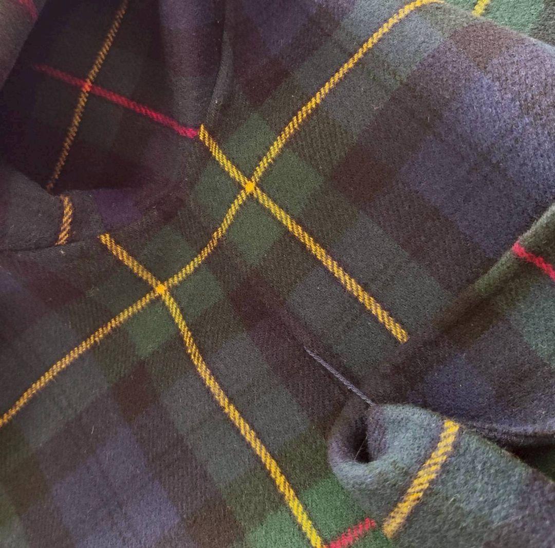 Max mara クチートアマーノ リバーシブル チェック ロング コート