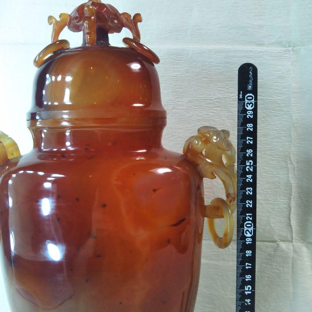 №骨董館　本瑪瑙　貴石　宝石　高級美術品　玉　皇帝　王様　パワーストーン　骨董品