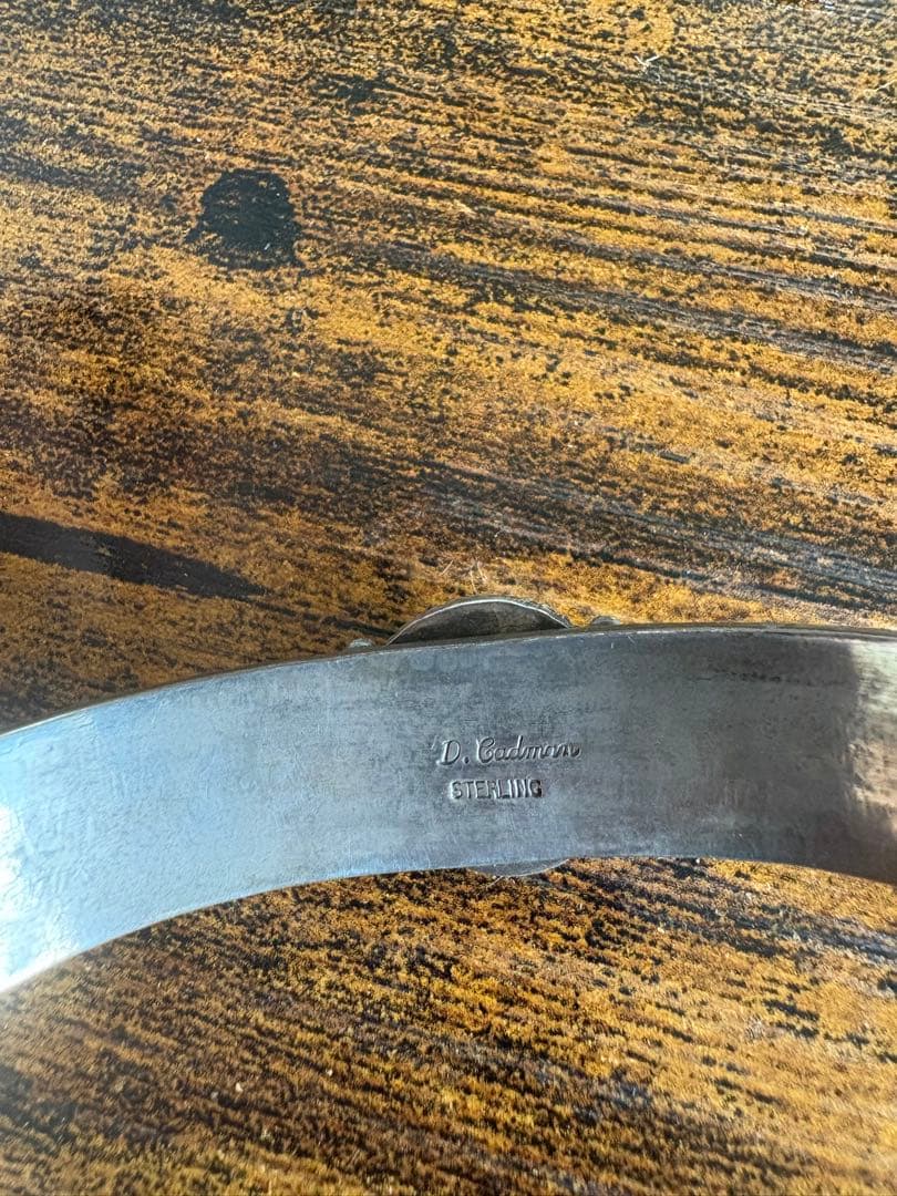 ドノヴァンキャドマン インディアンジュエリー　ターコイズバングル