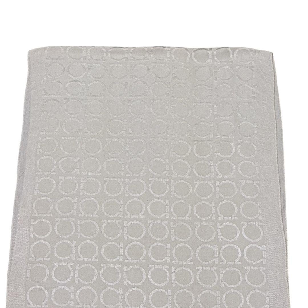 美品✨サルヴァトーレフェラガモ 大判ストール ショール 総柄 ガンチーニ 人気柄