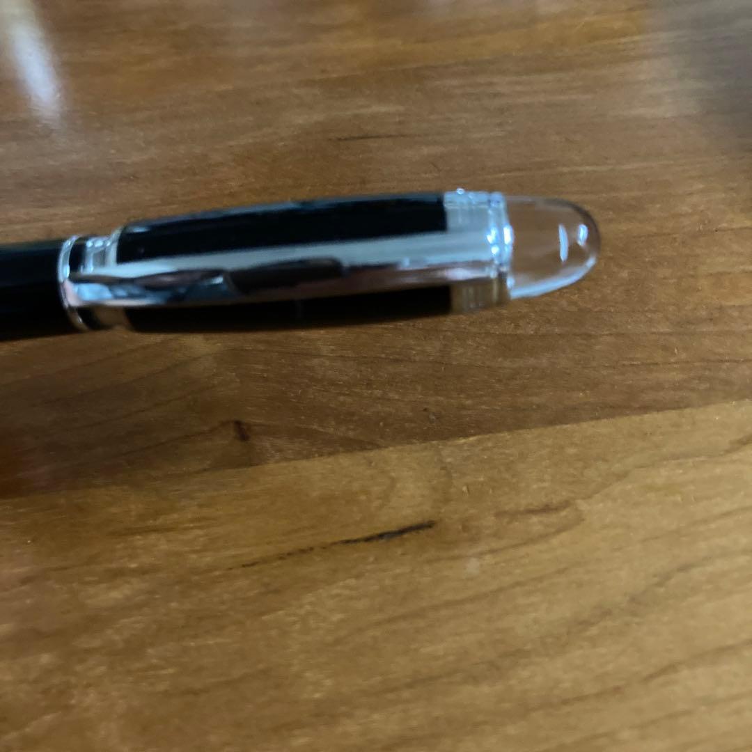 MONTBLANC 万年筆スターウォーカー黒・銀色ペン先F細字「自分へのご褒美」