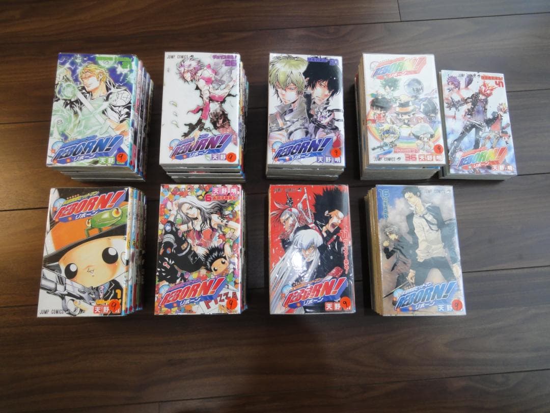 家庭教師ヒットマンREBORN！ 全巻セット1-42 初版多数 ほぼカバー付き！