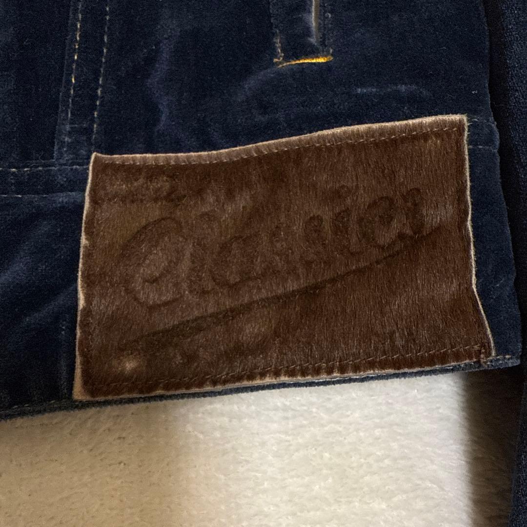 MASU × P.A.A INDIGO VELVET JACKET 46