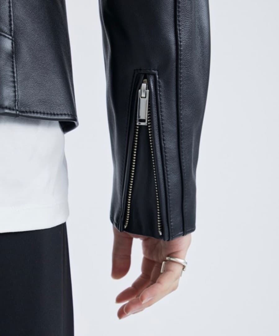 極美品 CITY レザージャケット シングルライダース サイズ2 ブルゾン