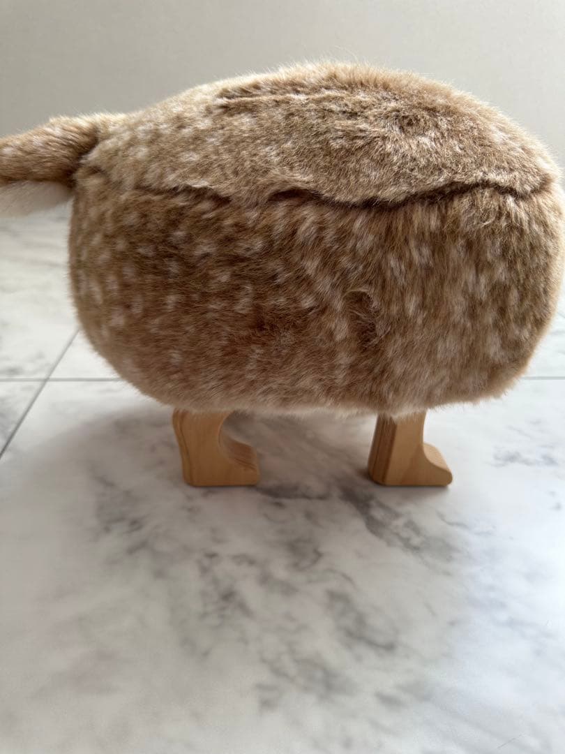ファー素材♡動物型チェア ベージュ